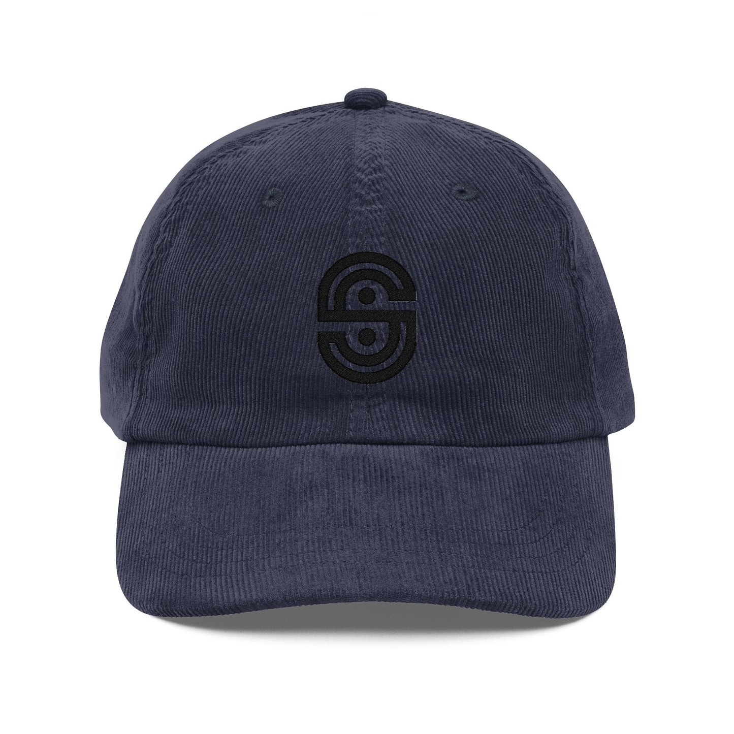 Embroidered Corduroy Cap