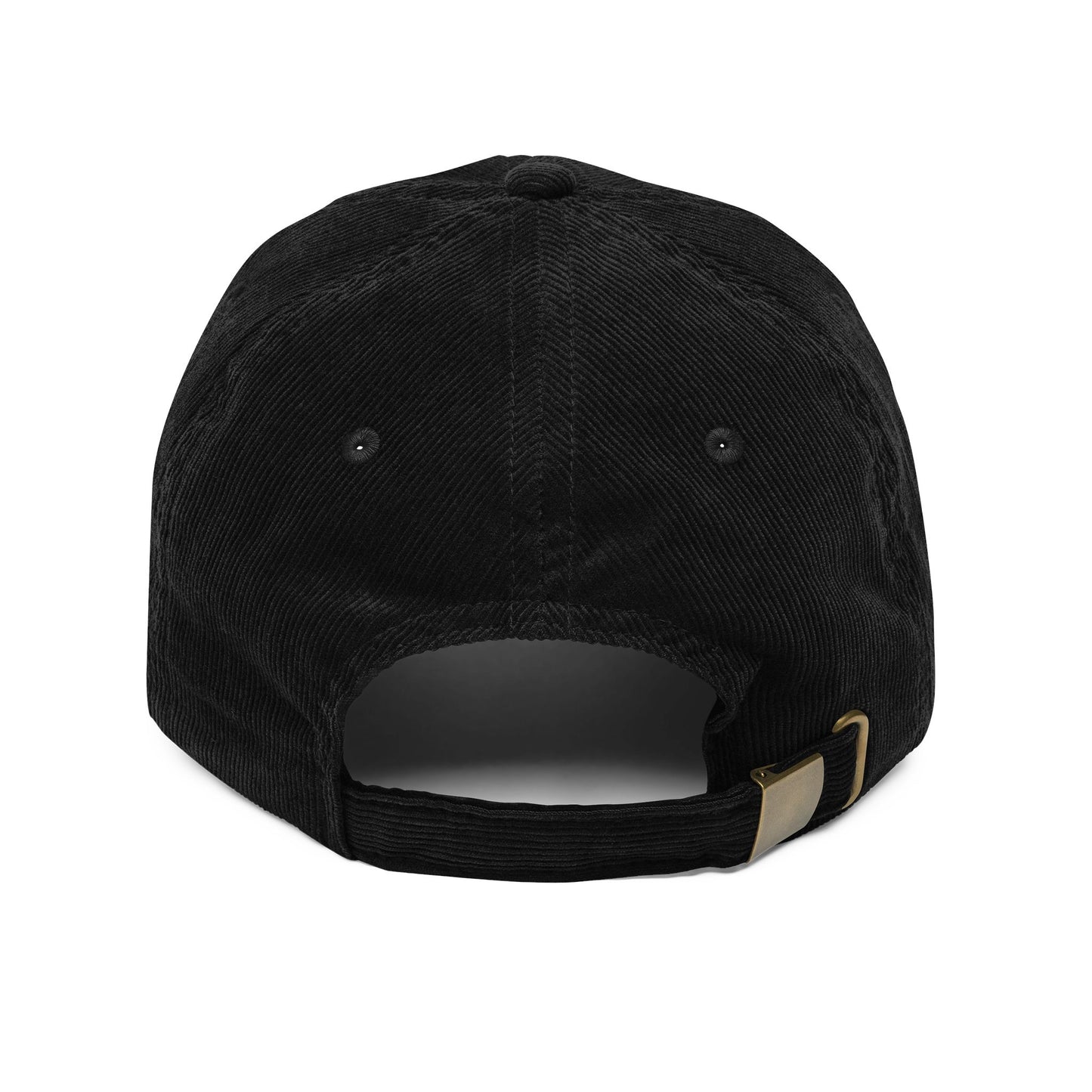 Embroidered Corduroy Cap
