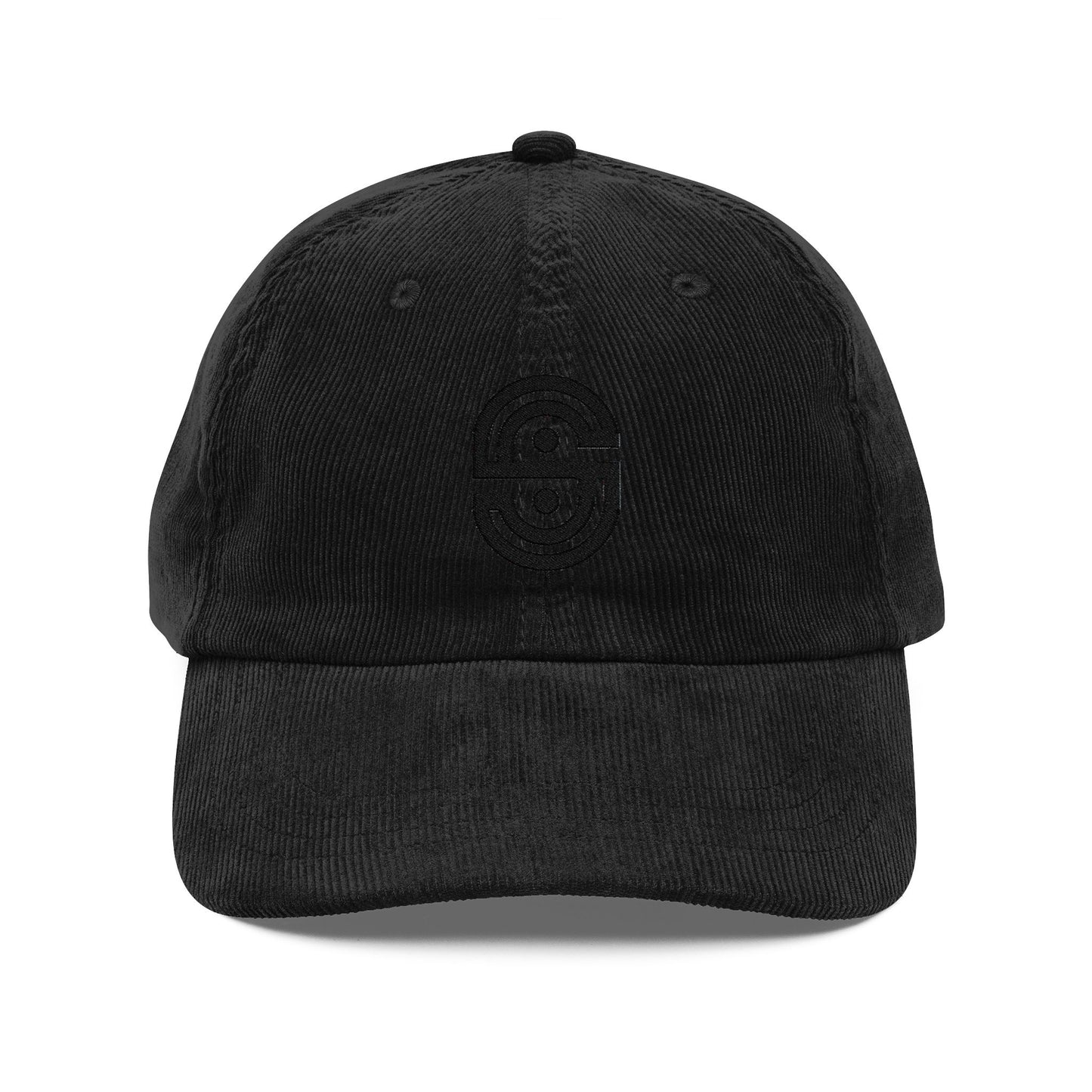 Embroidered Corduroy Cap
